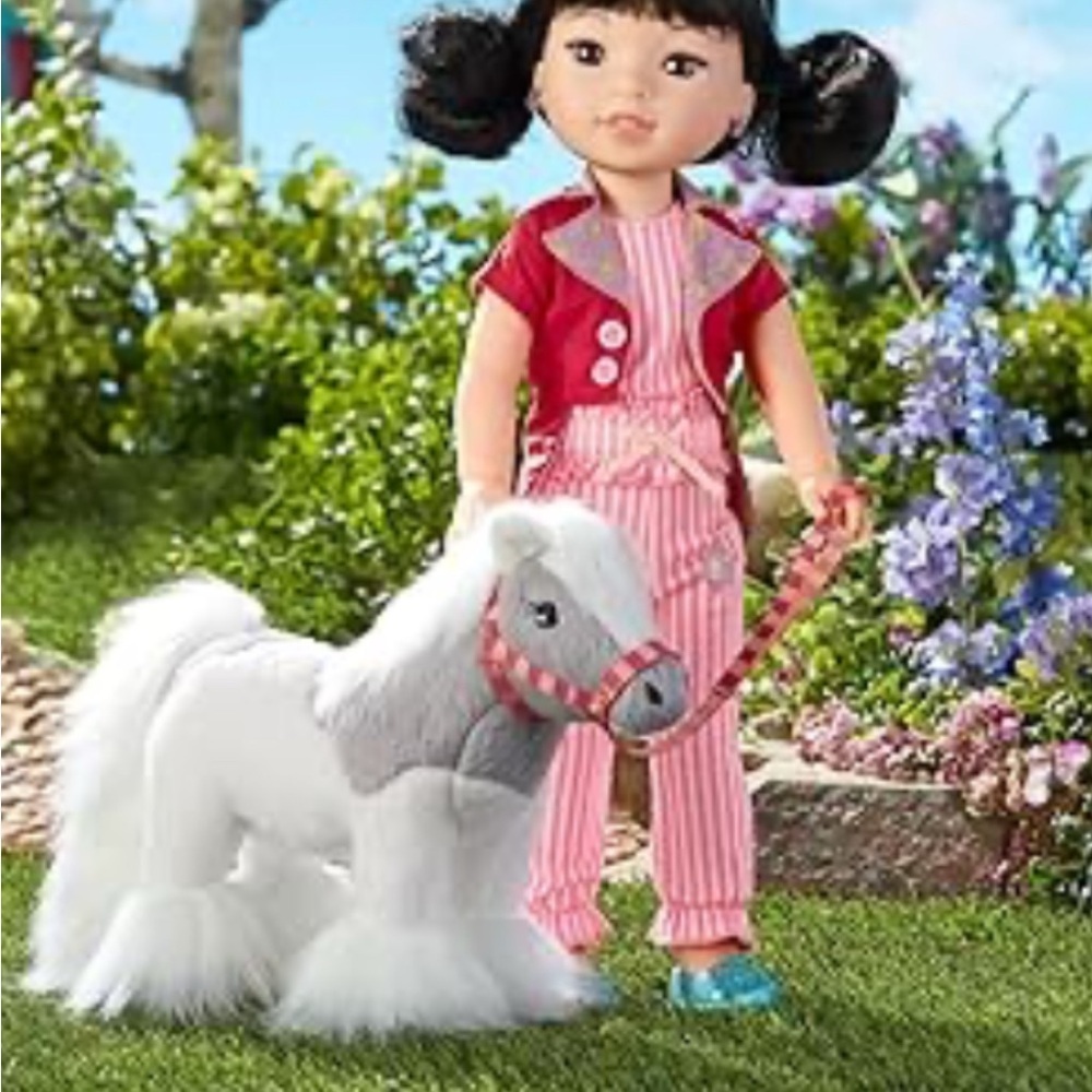American Girl WellieWishers Shetland Pony plush toy